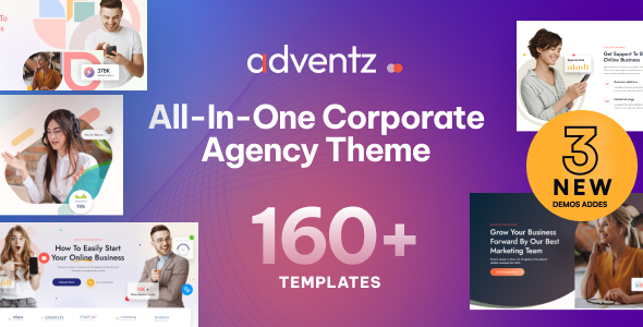 Adventz - Corporate Business WordPress Theme Logo